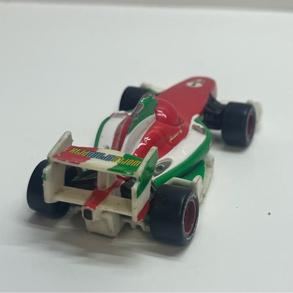 disney pixar cars francesco bernoulli race car red green formula 1 mattel - Picture 3 of 6